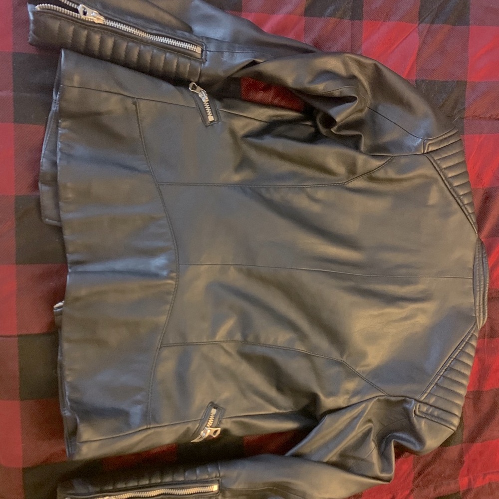 H&M Faux Leather Jacket